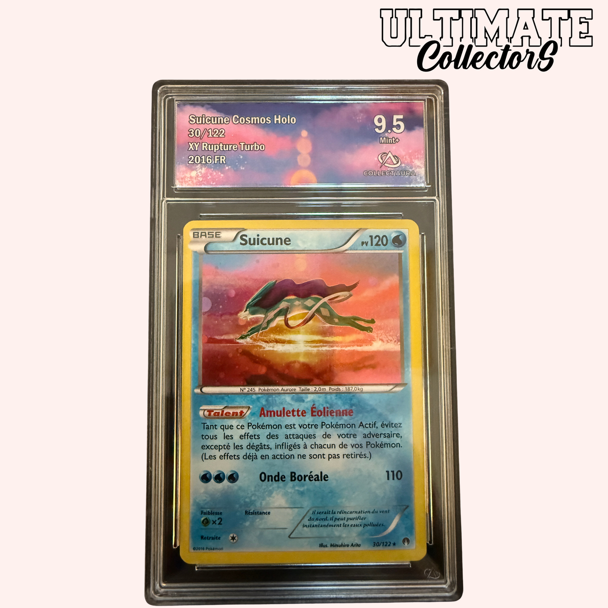 Suicune Cosmos Holo 030/122 - XY Rupture Turbo