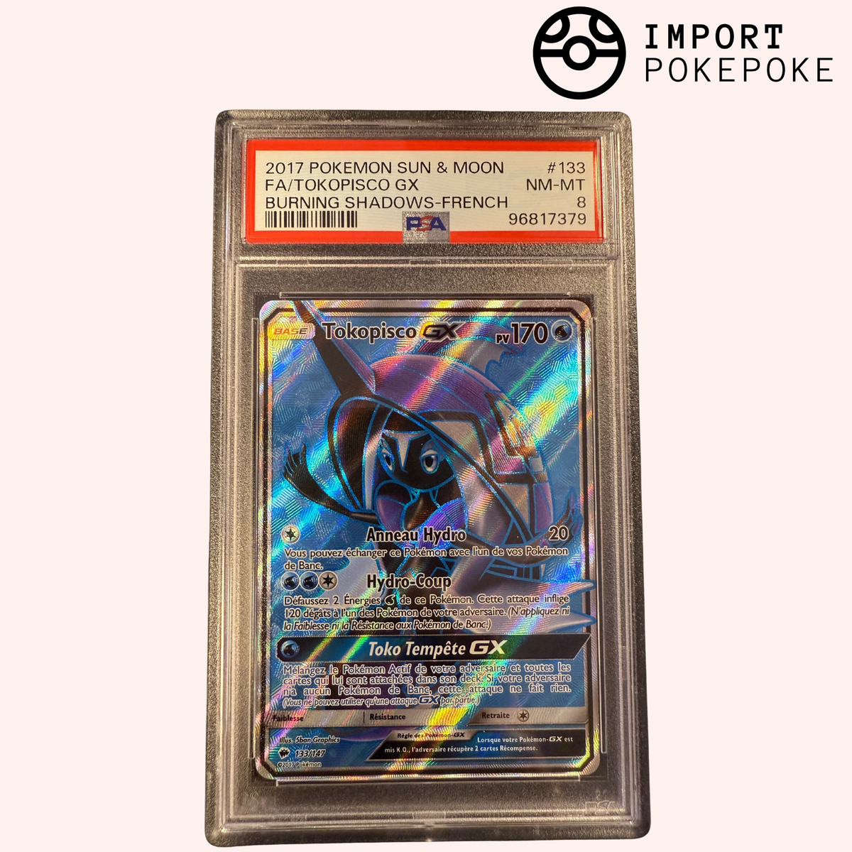 pokemon base set rare cards Tokopisco GX 133/147