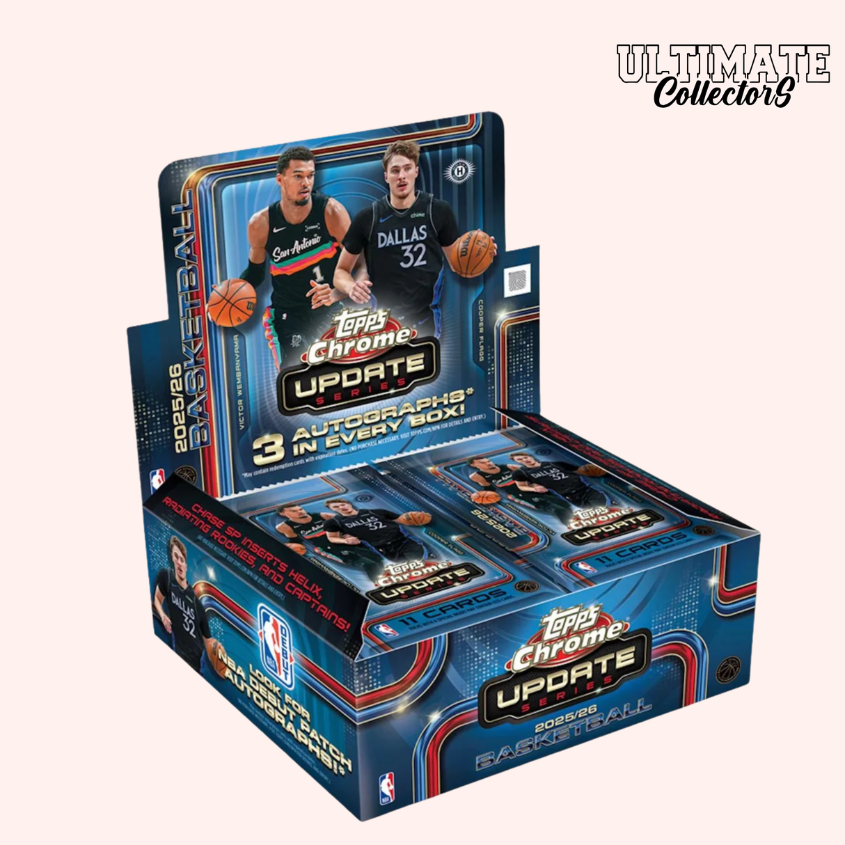 Topps Chrome Updates Basketball Jumbo Box 2025/26