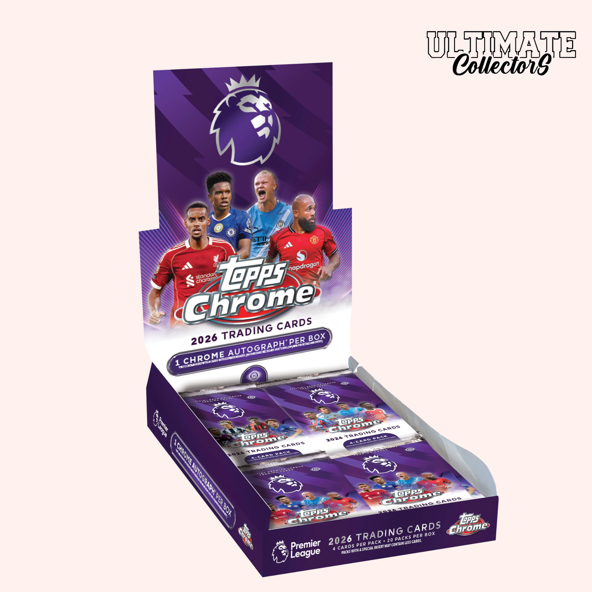 Topps Chrome Premier League 2026 – Hobby Box