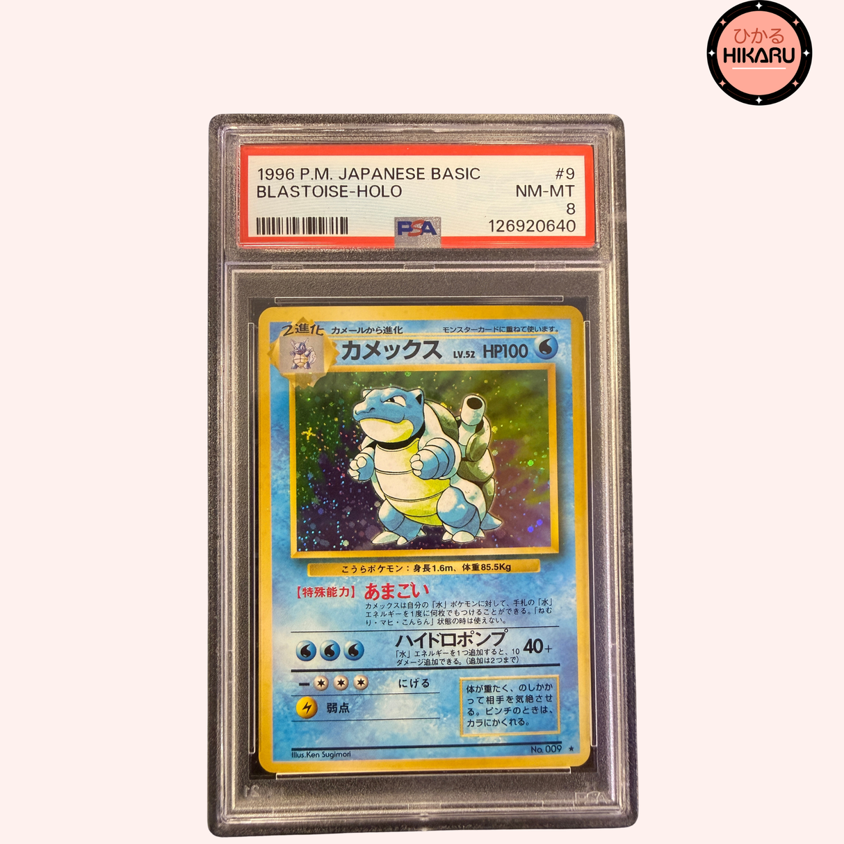 Tortank Holo - Set de Base (JPN)