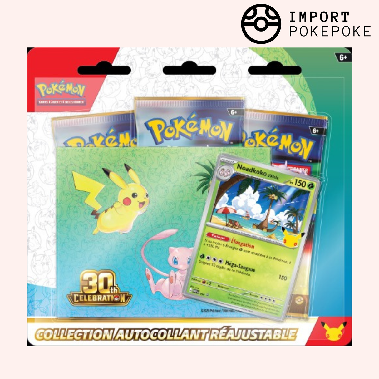 Tripack Collection Autocolant - 30e Anniversaire