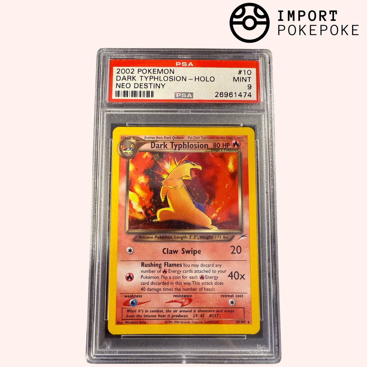 Dark Typhlosion 010/105 - Neo Destiny (English)