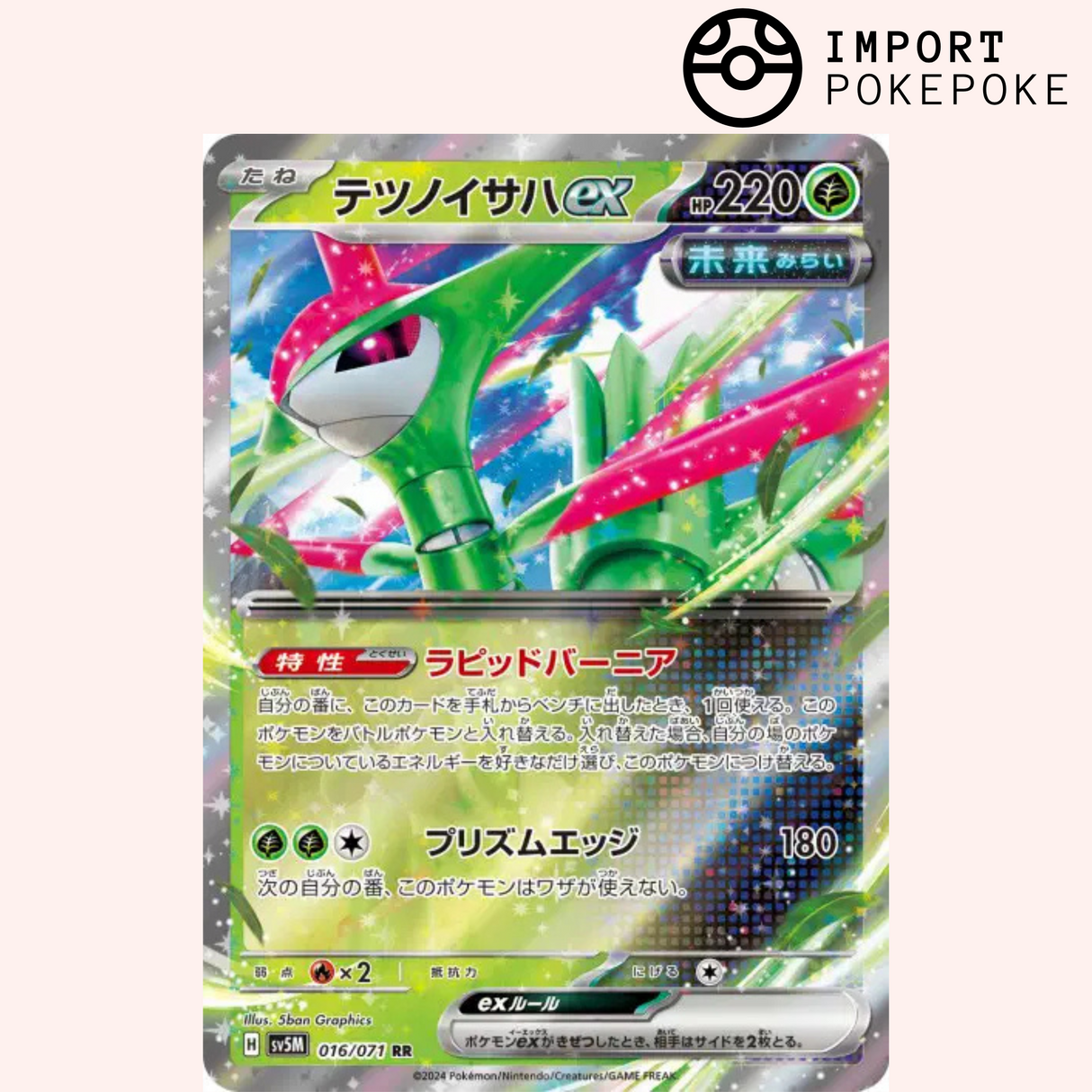 Vert-de-Fer ex 016/071 - Cyber Judge - SV5M