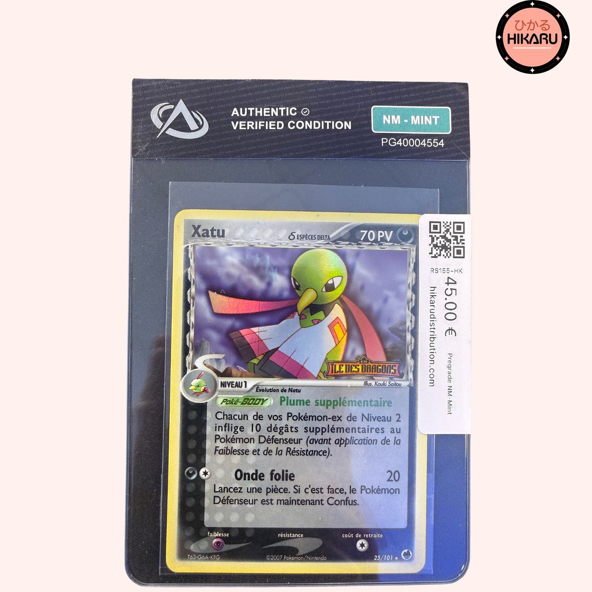 Xatu 025/101 - Ile des Dragons PREGRADE NM-MINT