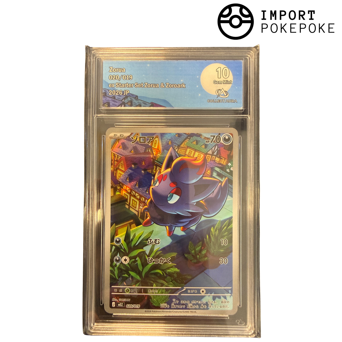 Zorua AR 020/019 - ex Starter Set Zorua & Zoroark