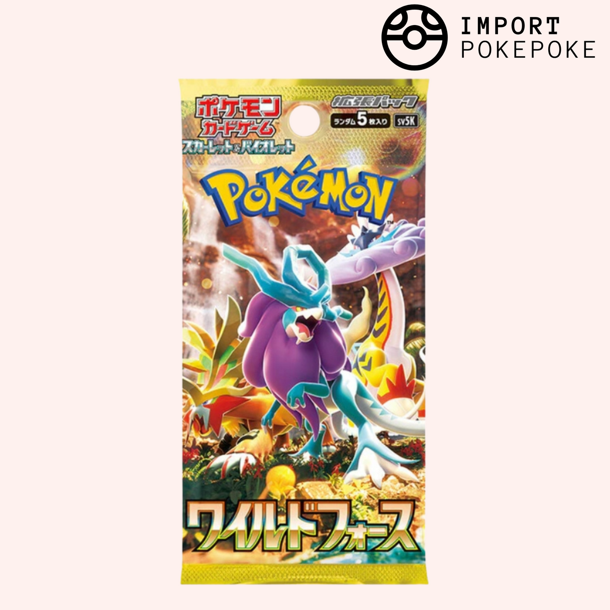 Booster Wild Force - SV5K - Japonais