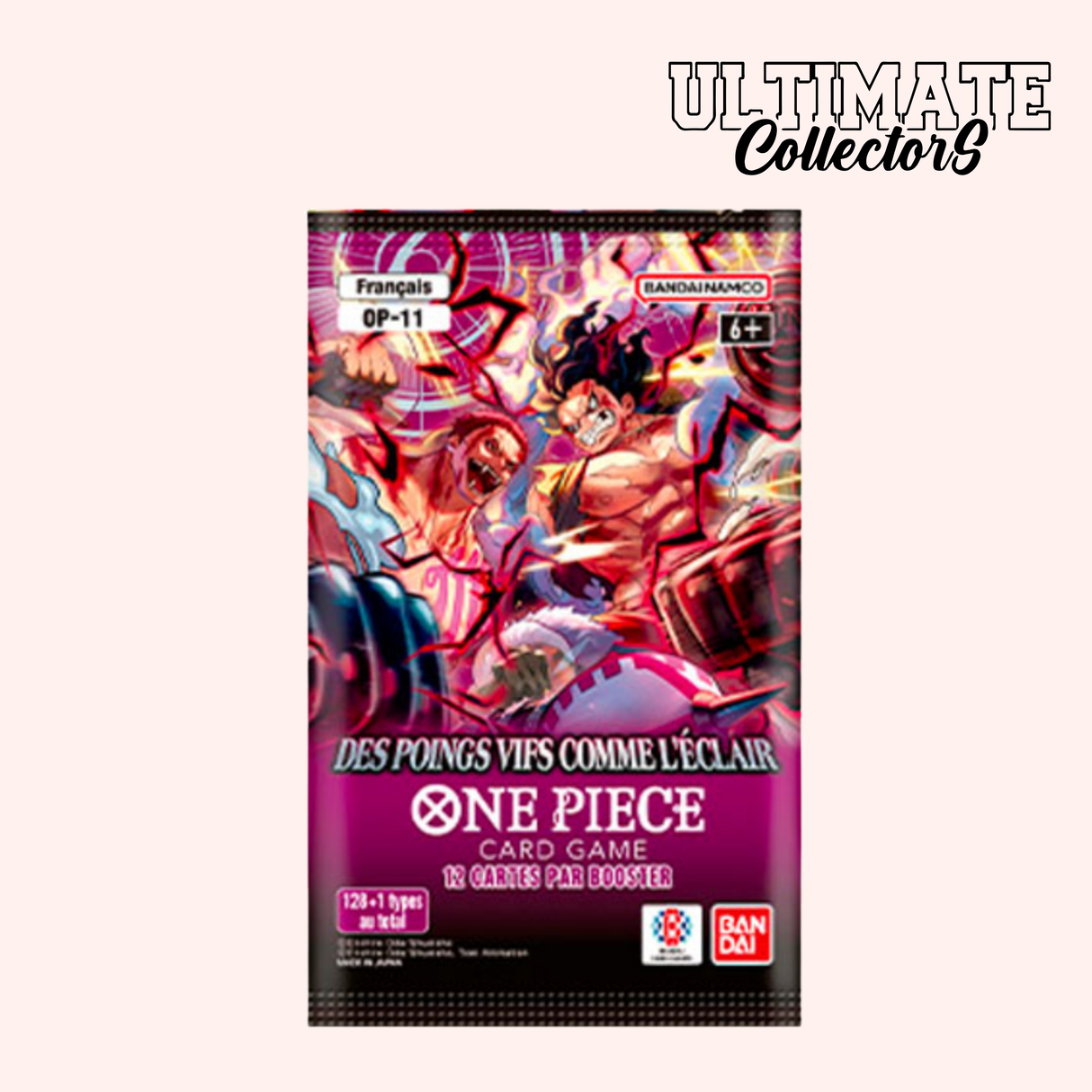 Booster One Piece Card Game Des Poings Vifs Comme L'Éclair - OP-11 - Français