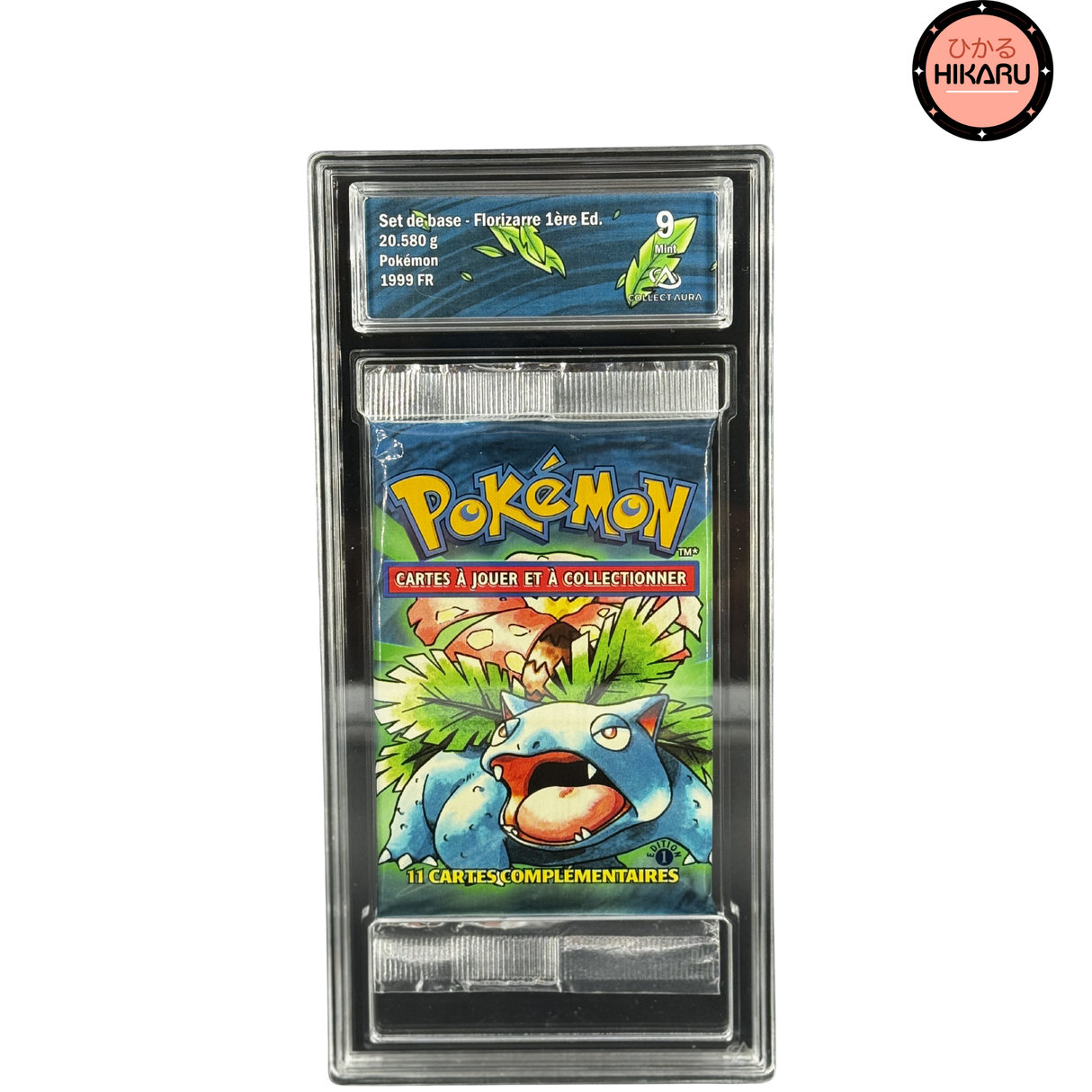 Booster Pokémon Set de Base - Florizarre - 1ère Édition - Français