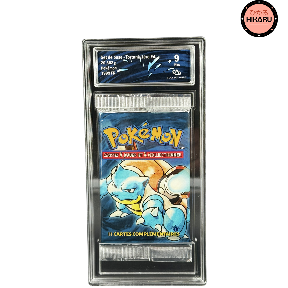 Booster Pokémon Set de Base - Tortank - 1ère Édition - Français