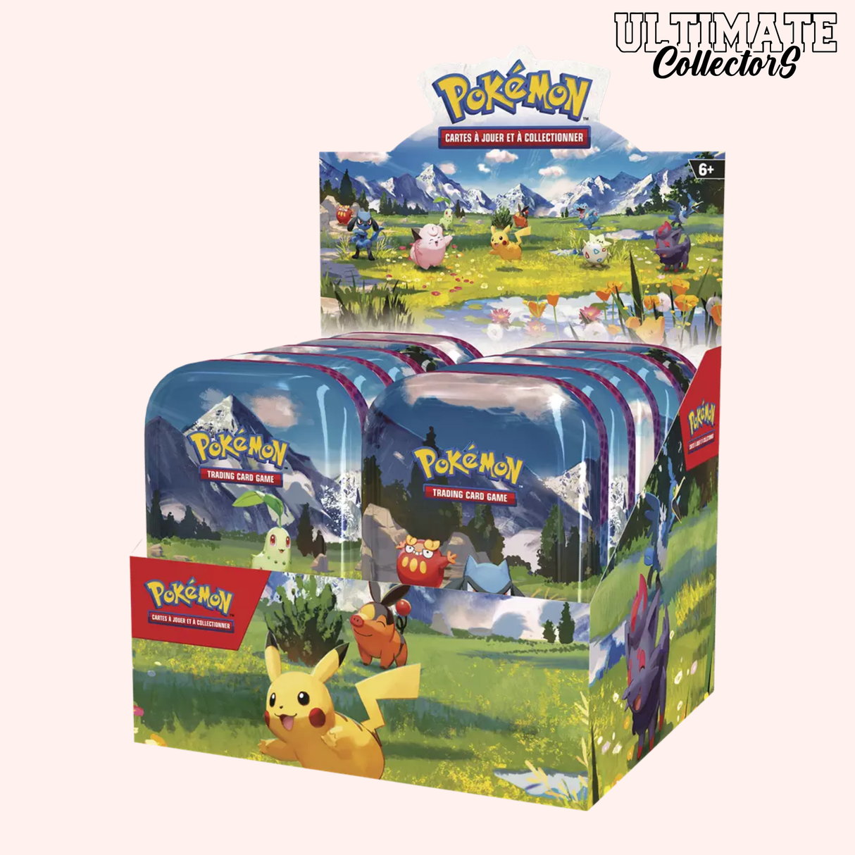 Display Mini Tin Pokémon - Héros Transcendants - ME02.5 - Français