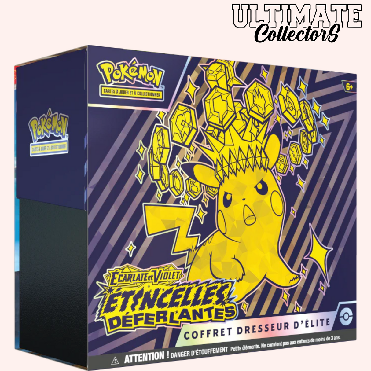 Coffret Dresseur d’Élite (ETB) Pokémon - Étincelles Déferlantes - EV08 - Français