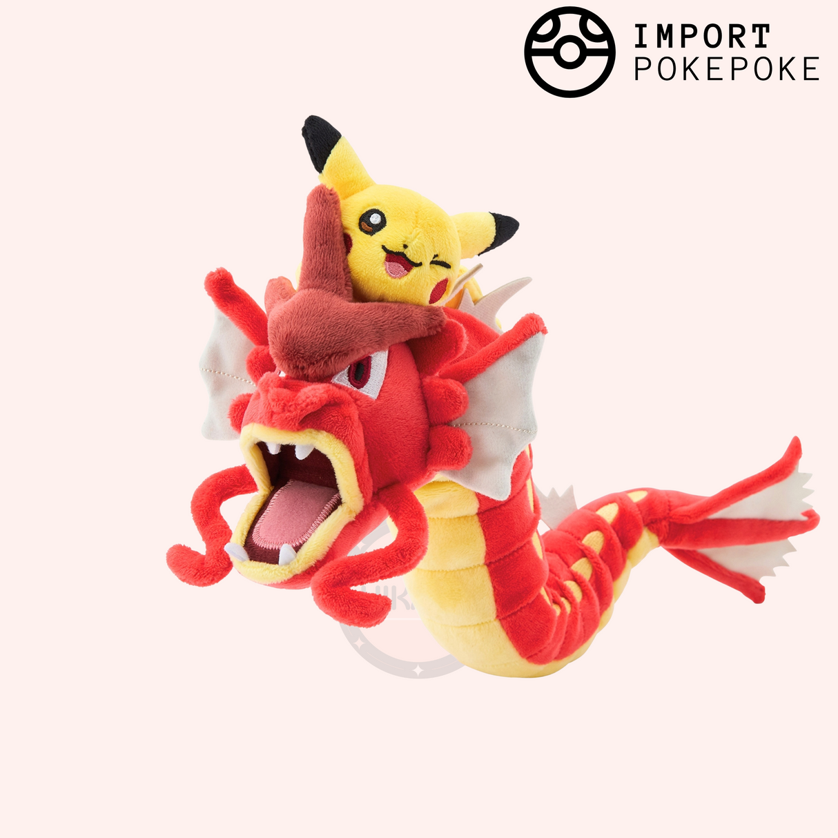 Léviator Rouge & Pikachu - Pokemon Center Hiroshima Exclusive