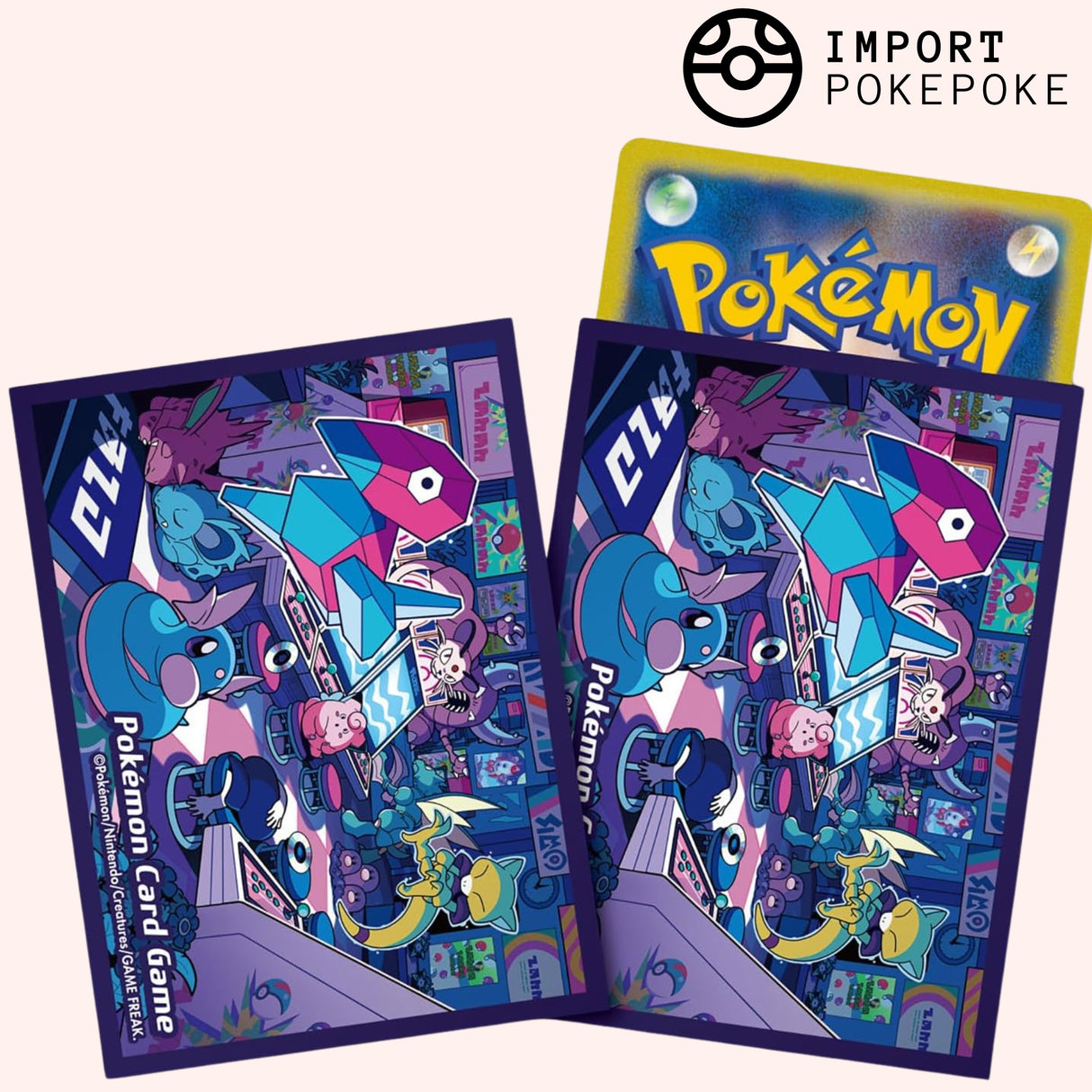 Sleeves x64 Night Arcade - Pokémon Center Original