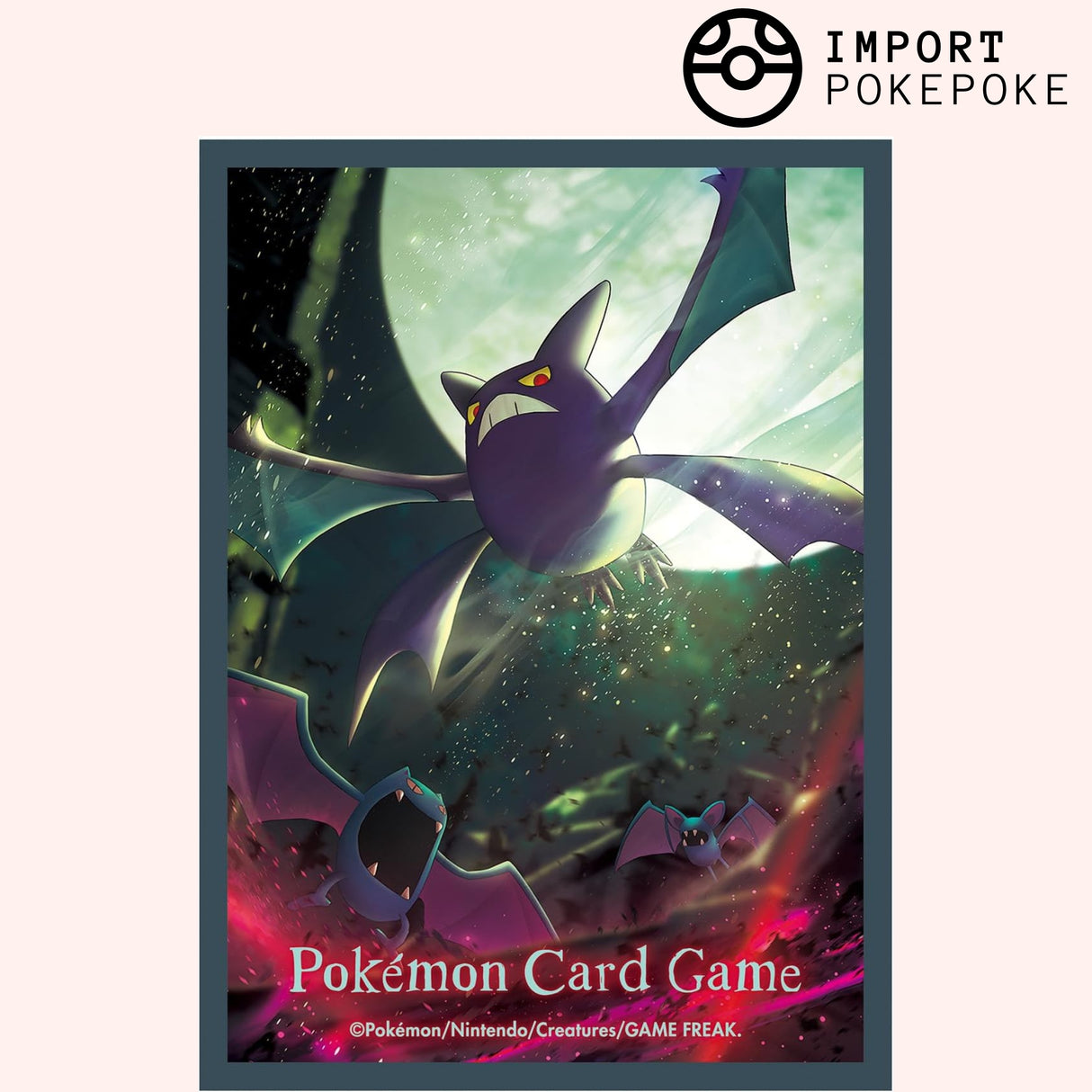 Sleeves x64 Evolution Nostenfer - Pokémon Center Original