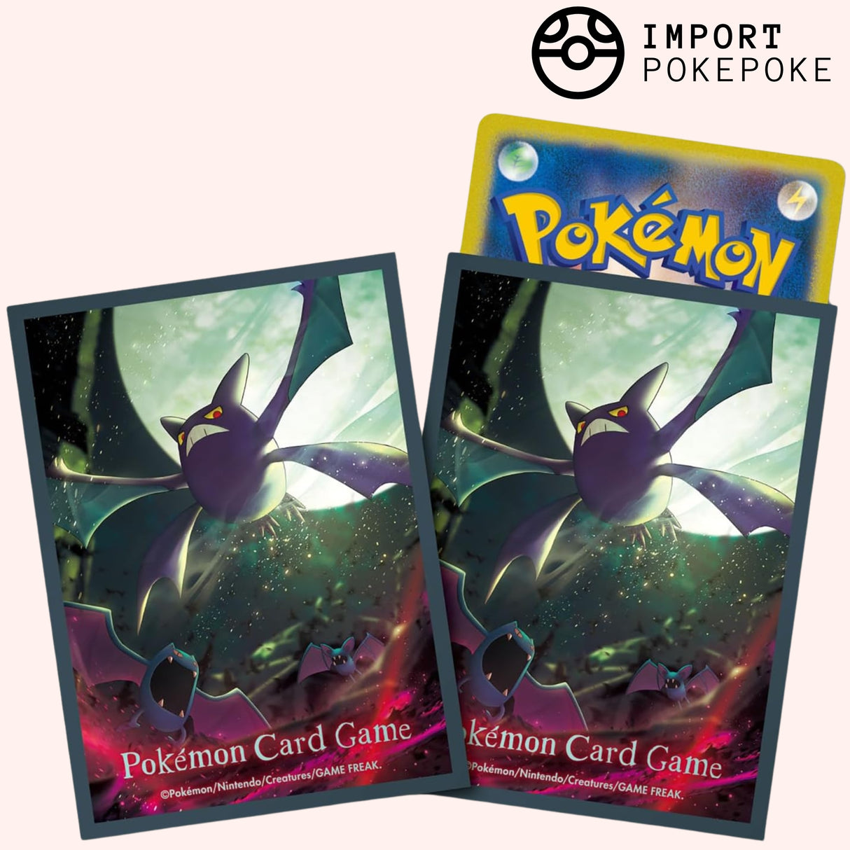 Sleeves x64 Evolution Nostenfer - Pokémon Center Original
