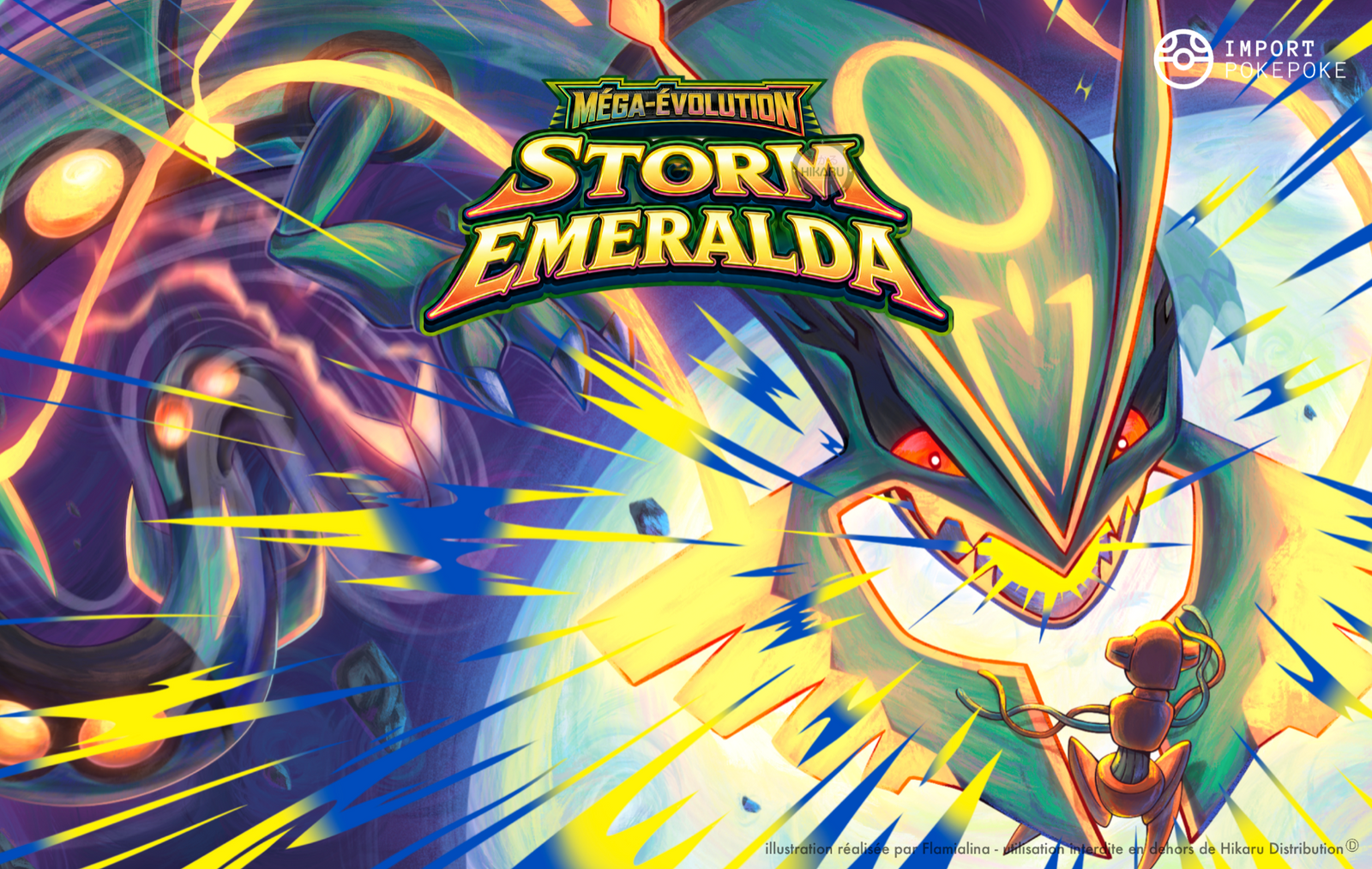 Nouvelle extension · série MEGA · ME6 · 31 juillet 2026 - Méga-Rayquaza