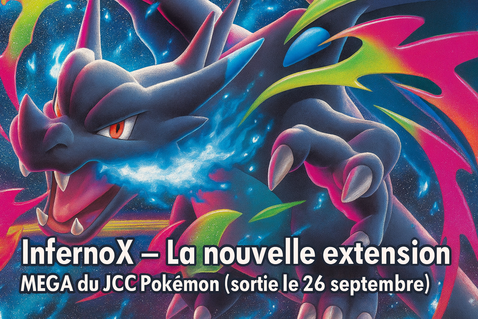 Inferno X – La nouvelle extension MEGA du JCC Pokémon (sortie le 26 septembre)