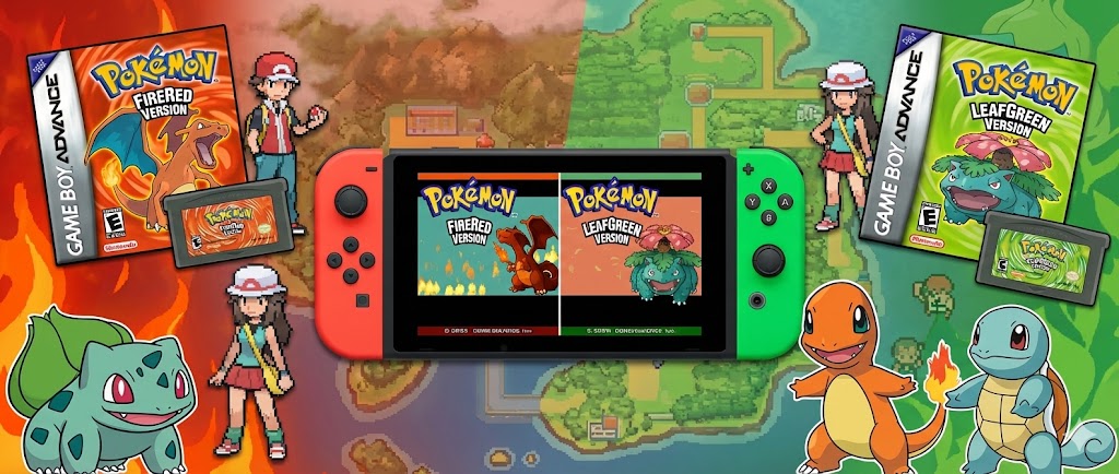 Le grand retour de Pokémon Rouge Feu et Vert Feuille sur Switch et Switch 2