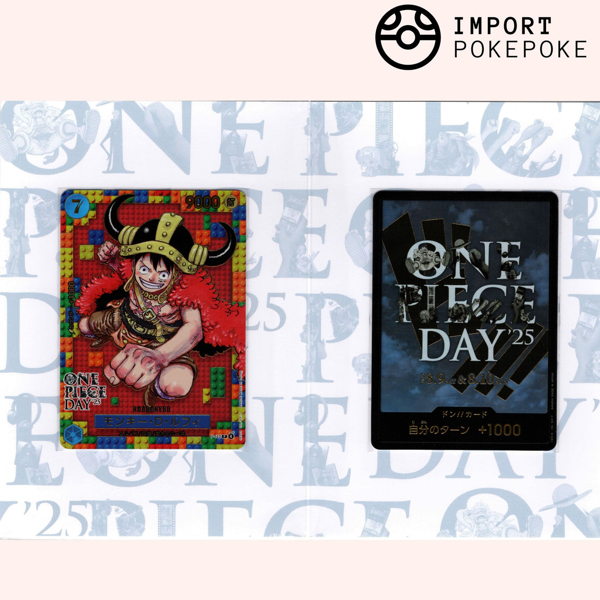 Premium Card Collection One Piece Day 25 (édition limitée)