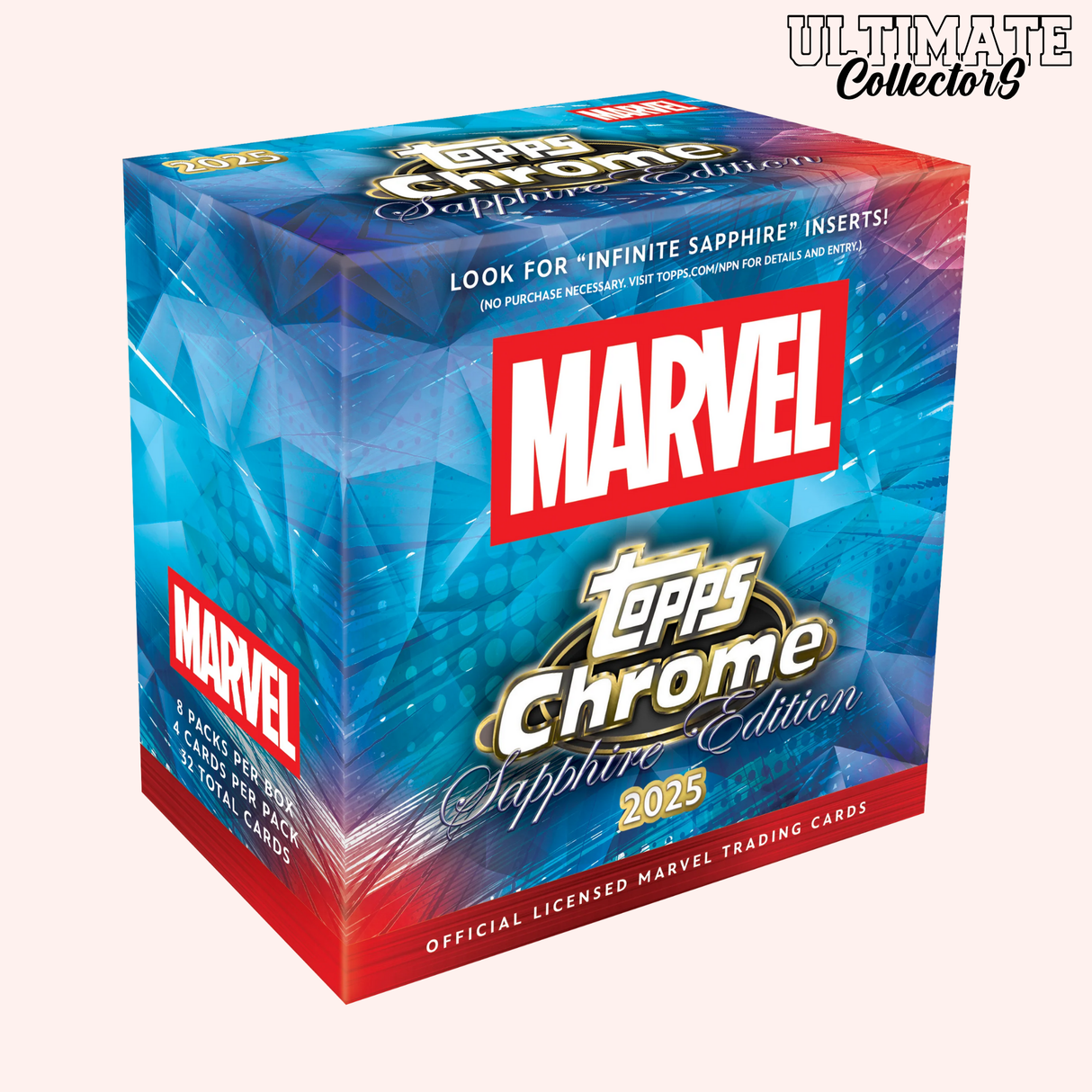 2025 Marvel Comics Chrome® Sapphire - Hobby Box