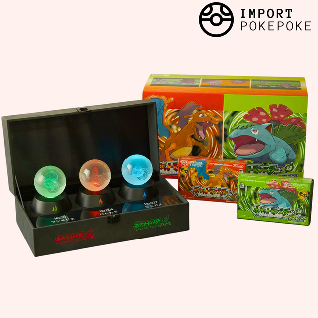 pokemon ex fire red leaf green booster box 30th Anniversary Special Edition Set: Fire Red & Leaf Green – Hikaru