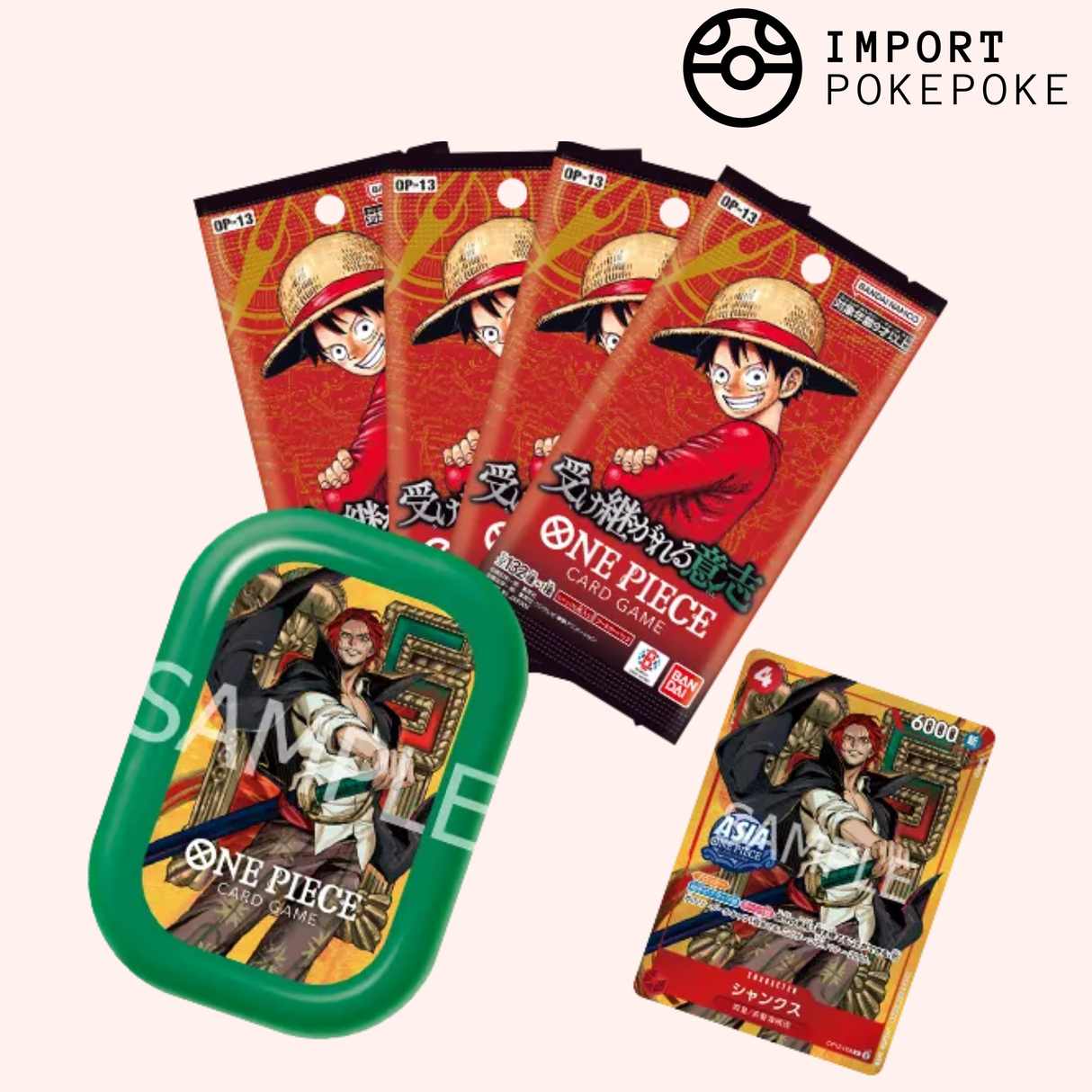 One Piece Card Game – Mini Tin Vol. 3 OP-13 TS-03 – Asia Exclusive