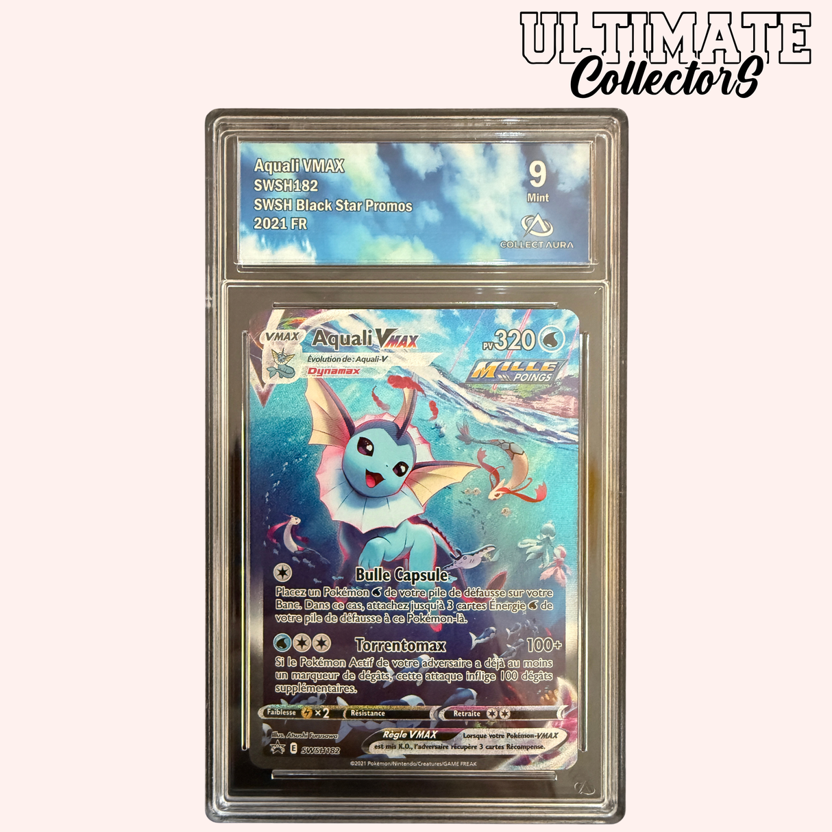 vaporeon vmax pokemon card Pokemon Jumbo/Oversized Vaporeon VMax