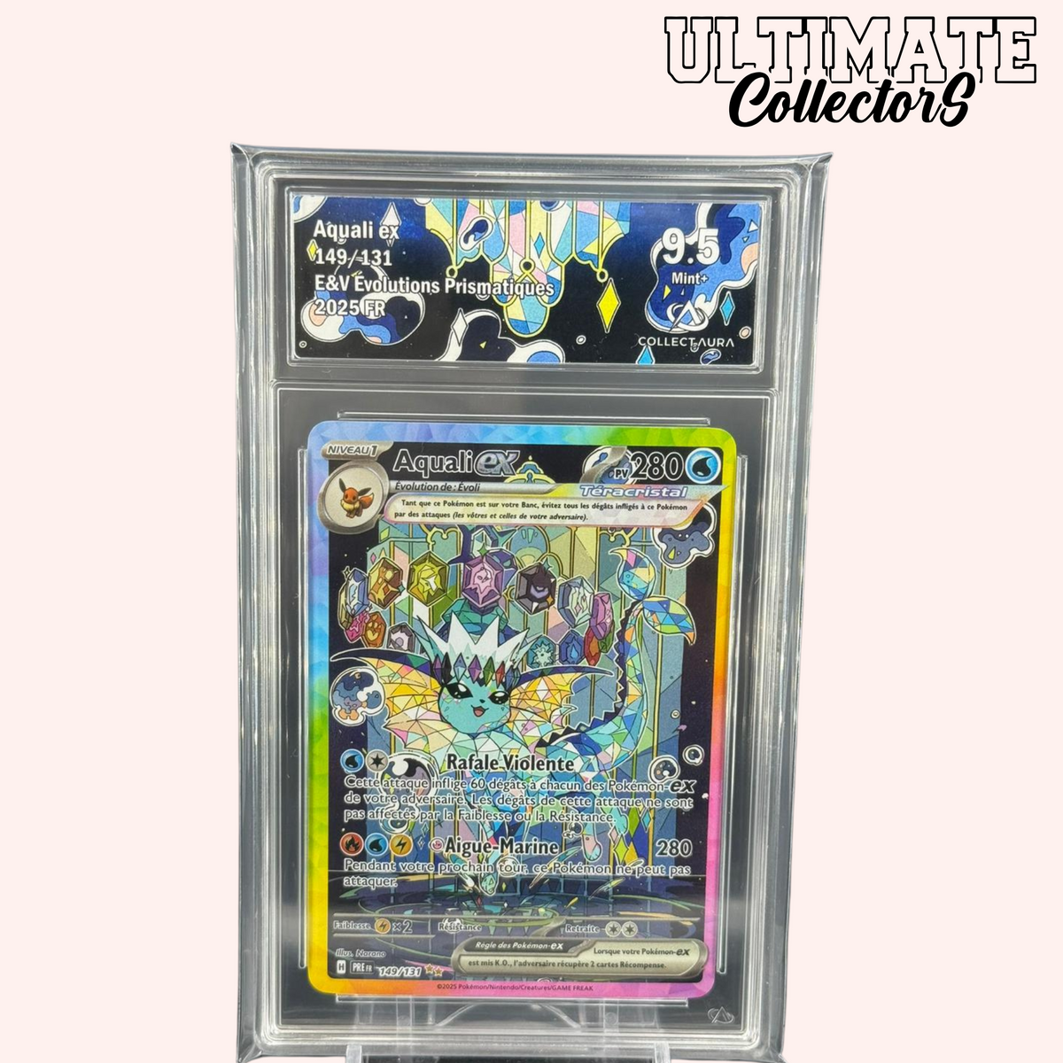 Pokémon - Aquali ex (PRE 149/131) - Évolutions Prismatiques main image 1