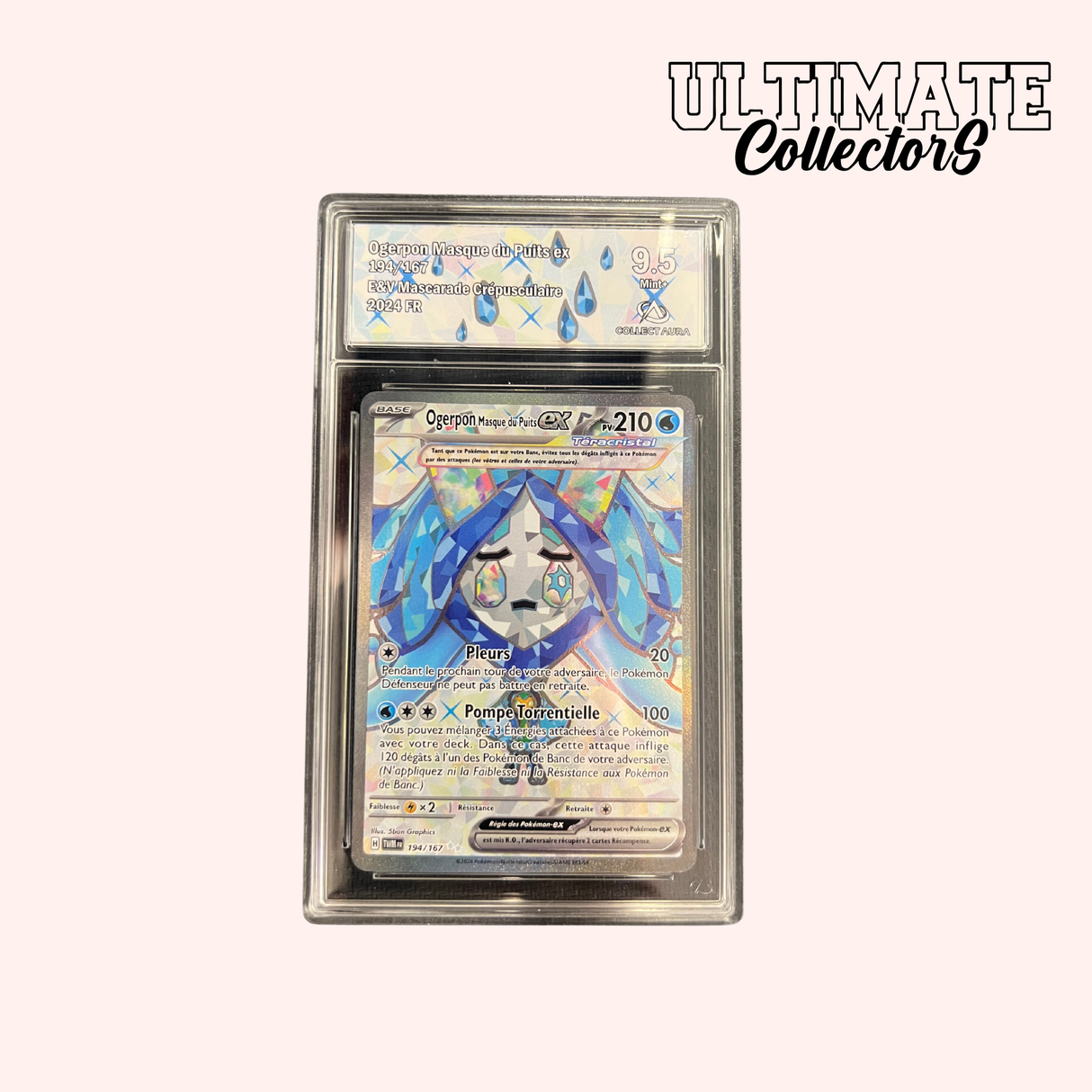 Ogerpon Masque du Puits EX 194/167 - EV06 Mascarade Crépusculaire - Français
