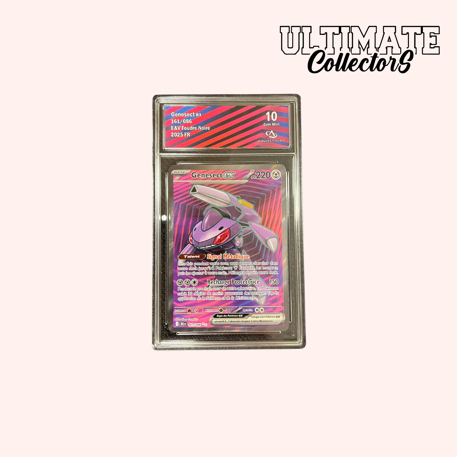 Genesect EX 161/086 - EV10.5 Black Lightning