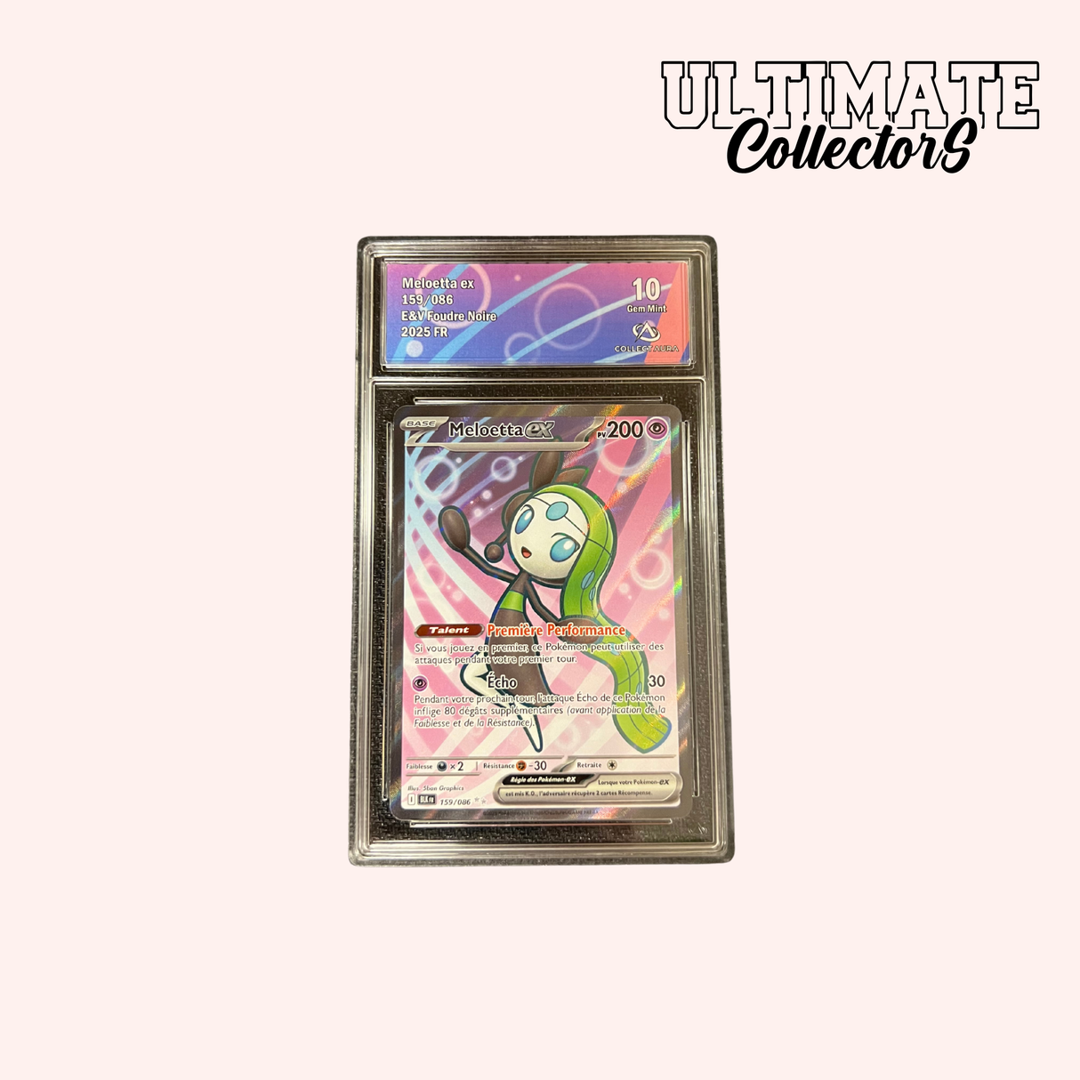 Meloetta 159/086 - EV10.5 Foudre Noire - Français