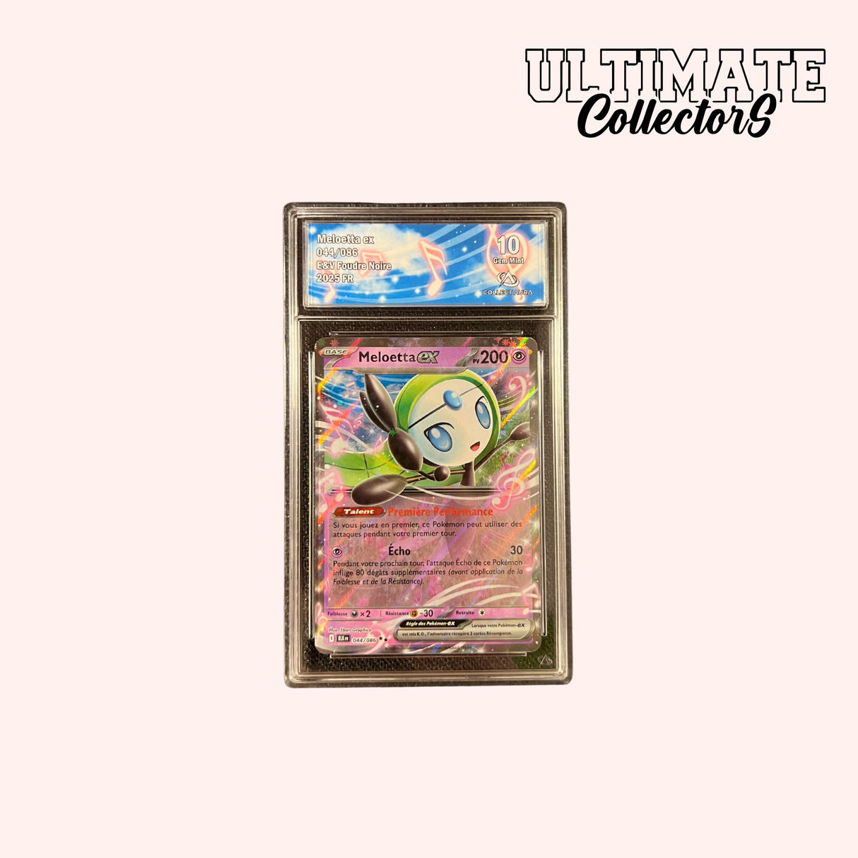 Meloetta EX 044/086 - EV10.5 Foudre Noire - Français