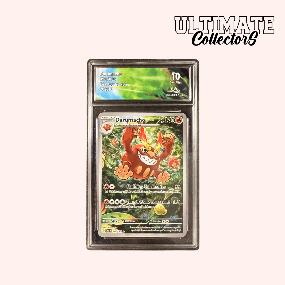 Darumacho 098/086 - EV10.5 Foudre Noire - Français