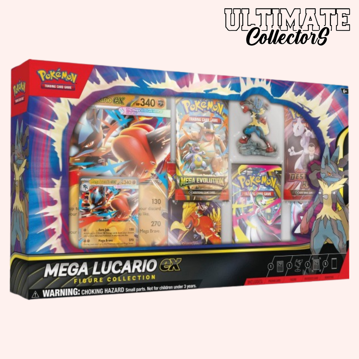 Coffret Figurine – Méga Lucario-ex – Français