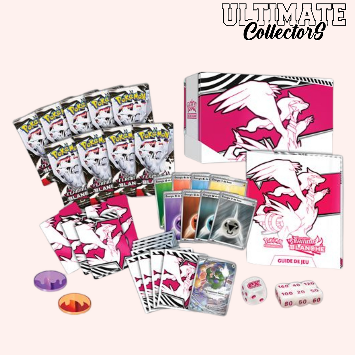 Coffret Dresseur d'Elite - ETB - Flammes Blanches - EV10.5 - Français