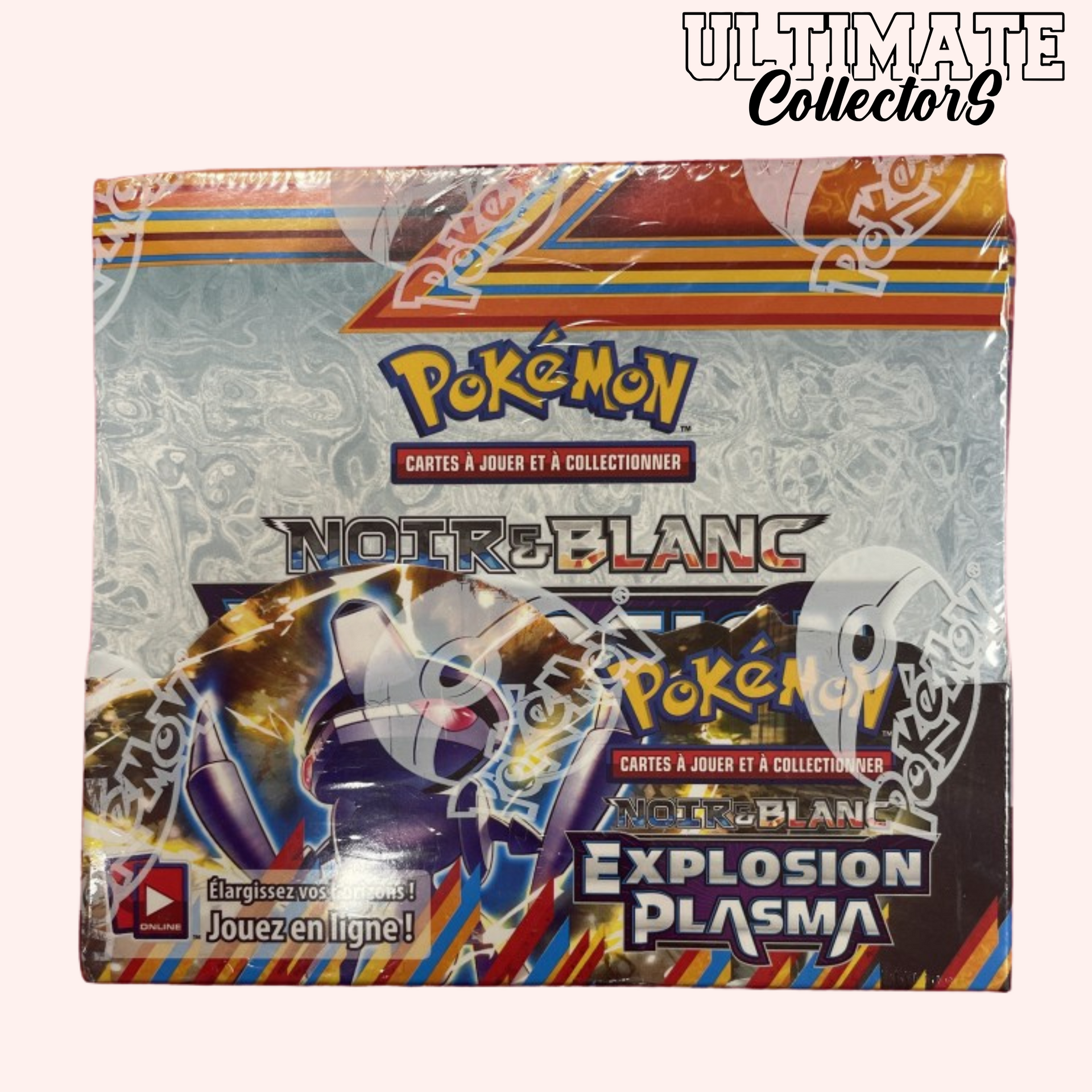 Display - Black and White - Plasma Explosion