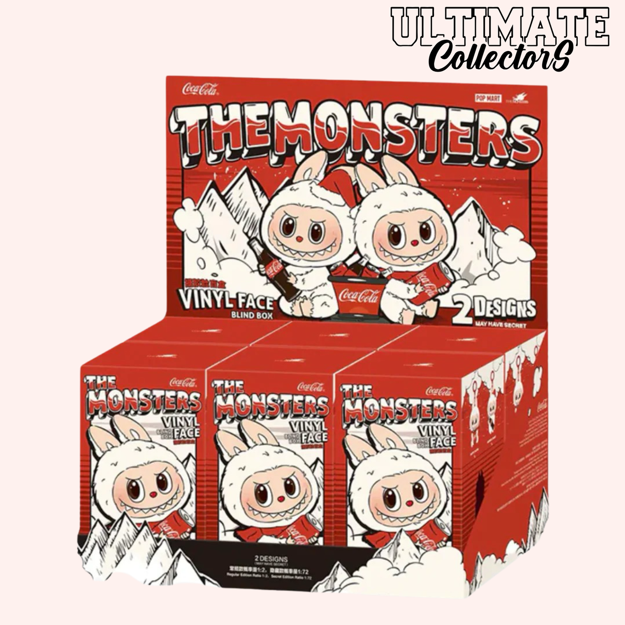Display Labubu – The Monsters Vinyl Face x Coca-Cola – Blind Box