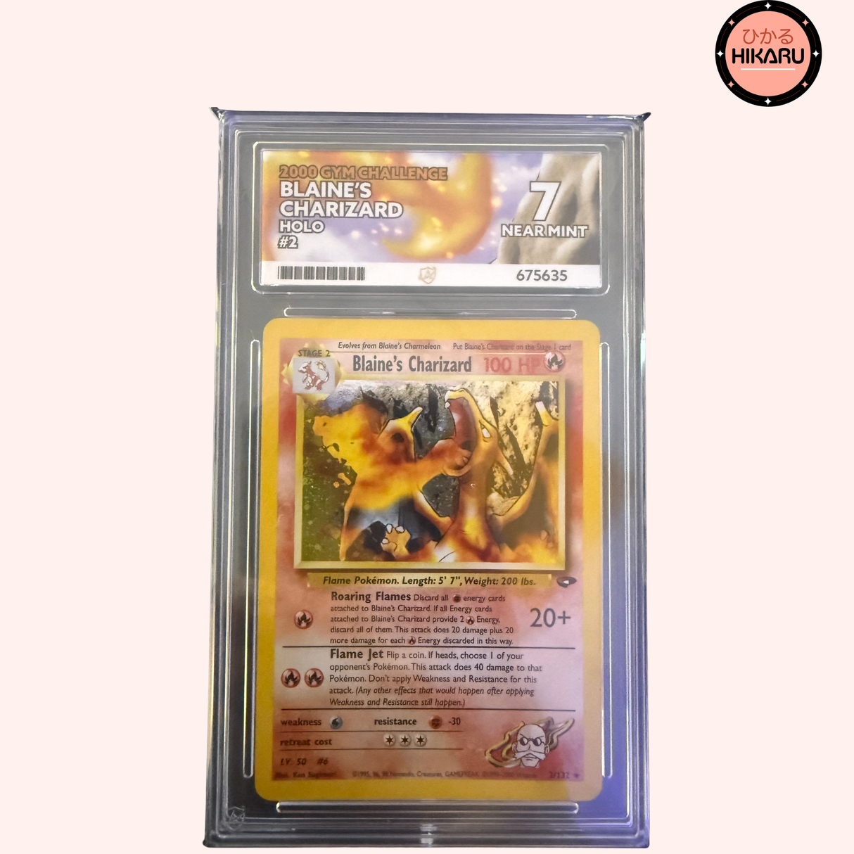 Dracaufeu Holo 2/132 - GYM Challenge (EN)