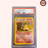 Dracaufeu Holo ED1  4/102 - Set de Base PSA 9