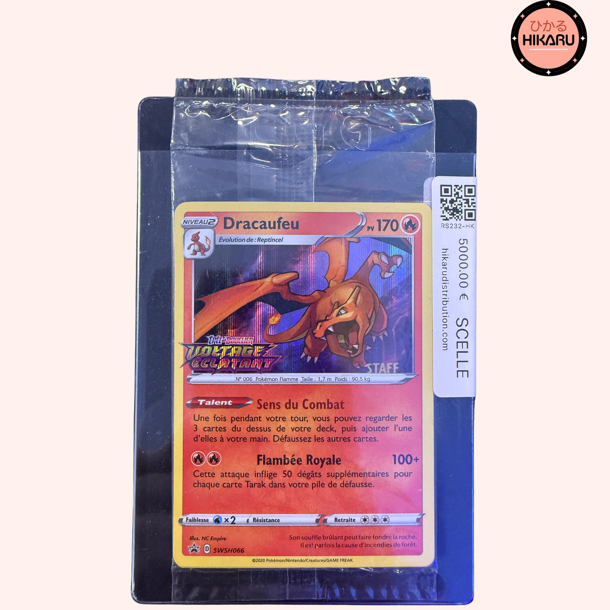 Dracaufeu Holo STAMP Scellé  PROMO
