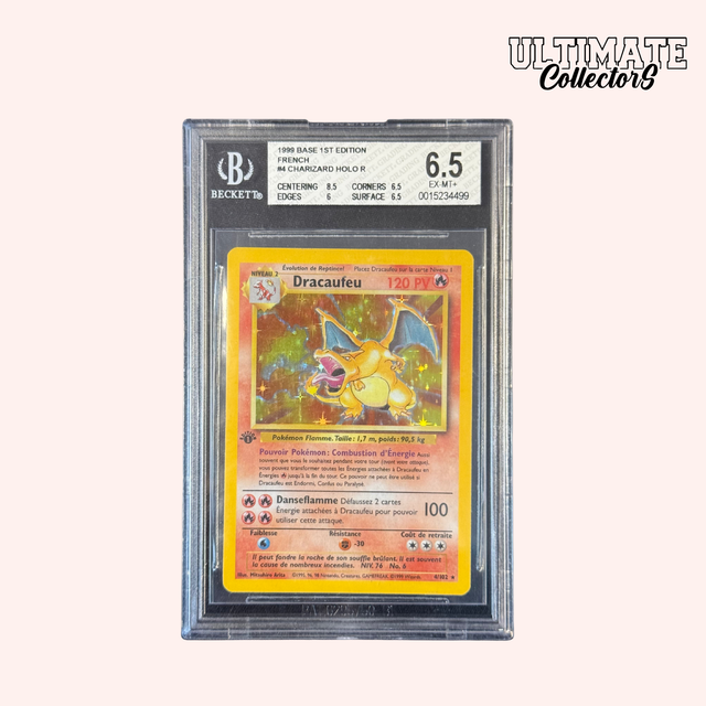 Charizard 1ST ED 4/102 - Base Set BGS 6.5 Hikaru Charizard 1ST ED 4/102 - Base Set BGS 6.5 Hikaru