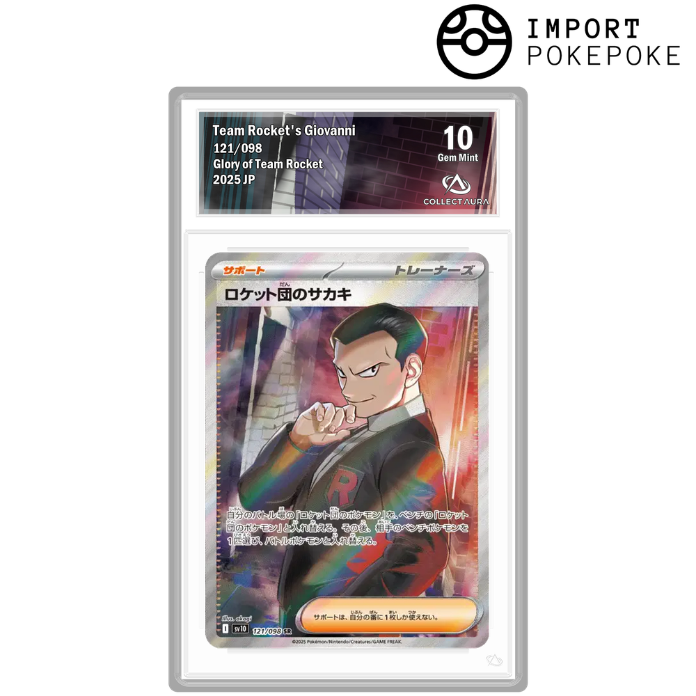 Giovanni de la Team Rocket SR 121/098 - SV10