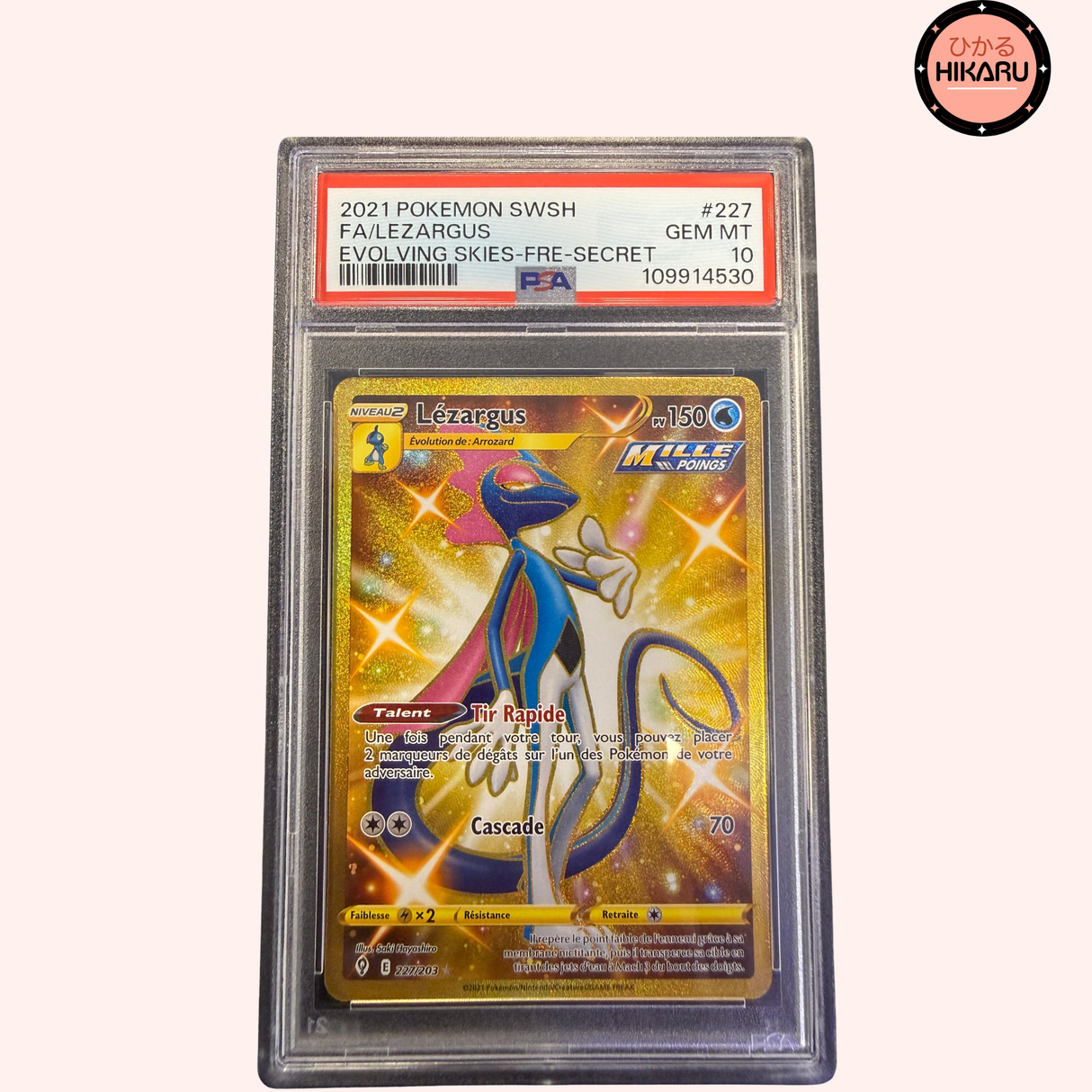 Lézargus 227/203 - Evolution Celeste PSA 10