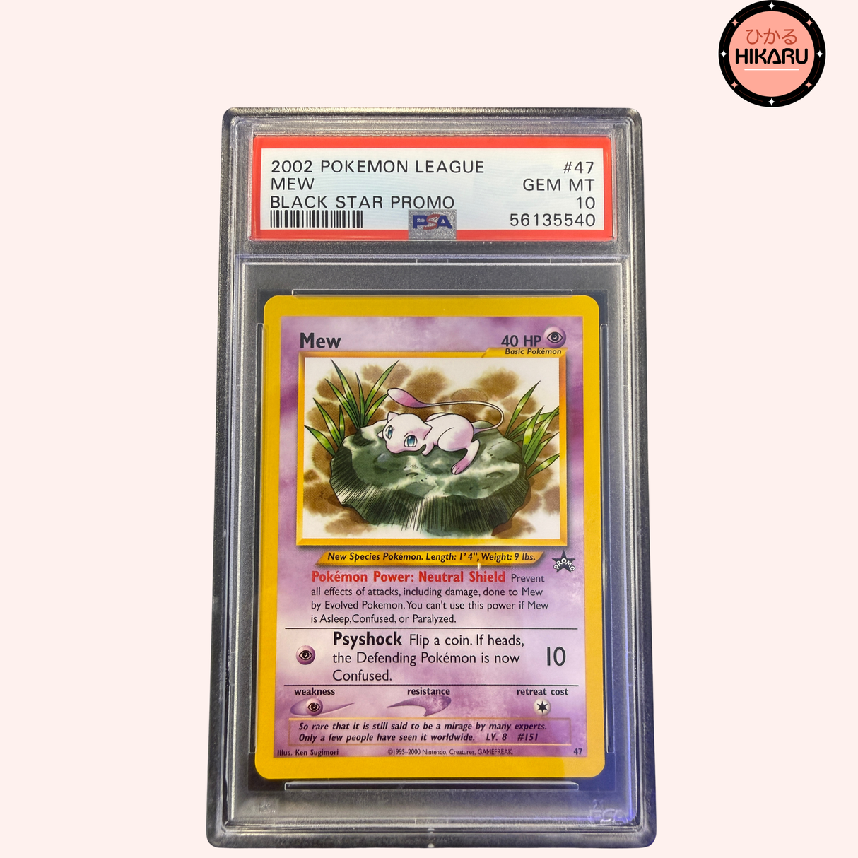 Mew PROMO PSA 10