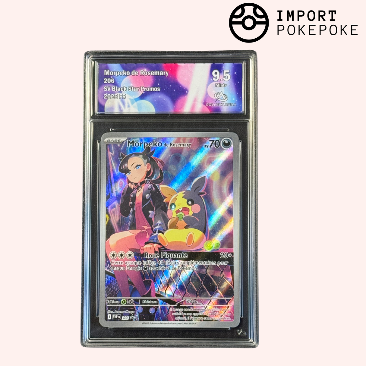 Morpeko de Rosemary 206 - SV Black Star Promos