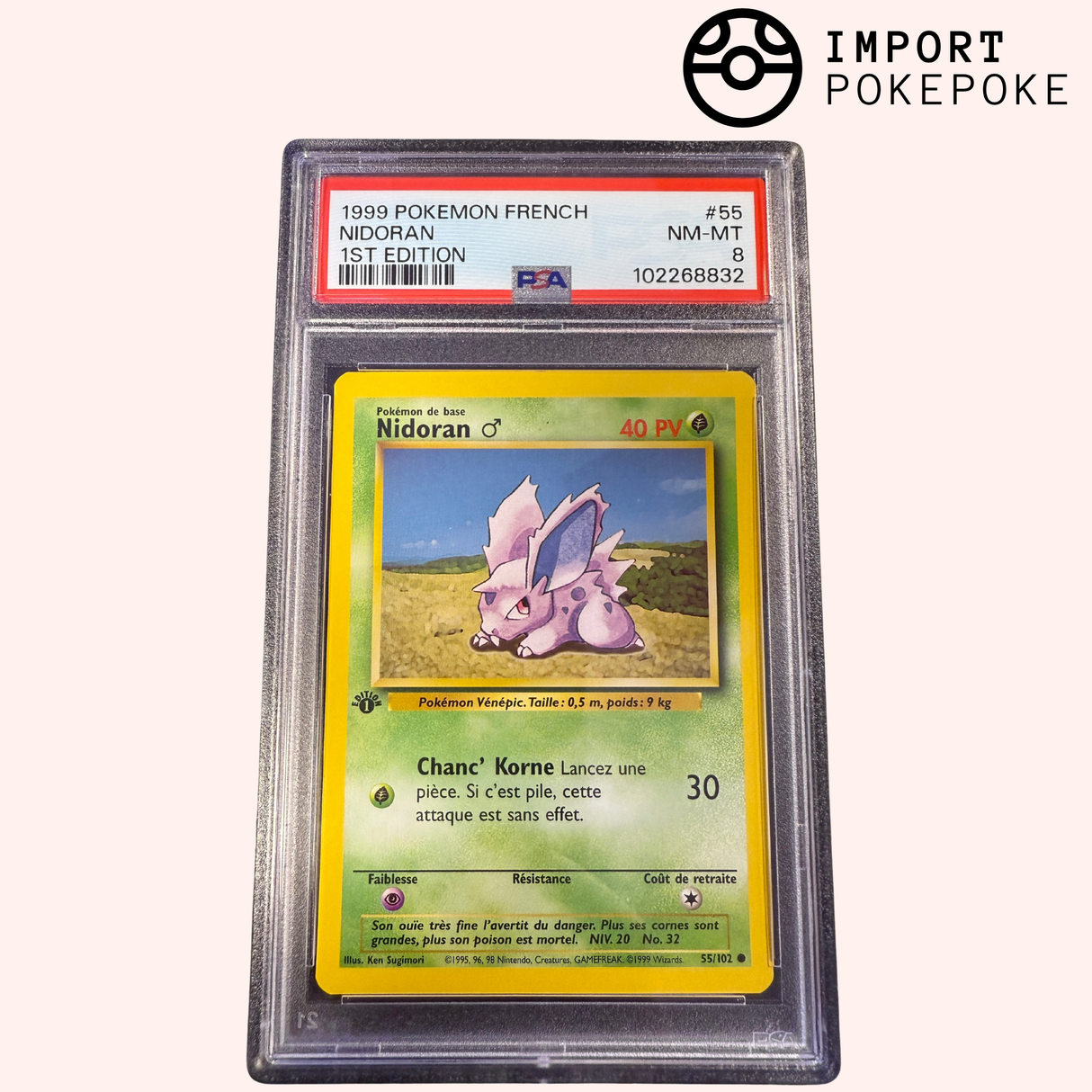 Nidoran 1ere ED 055/102 - Set de Base