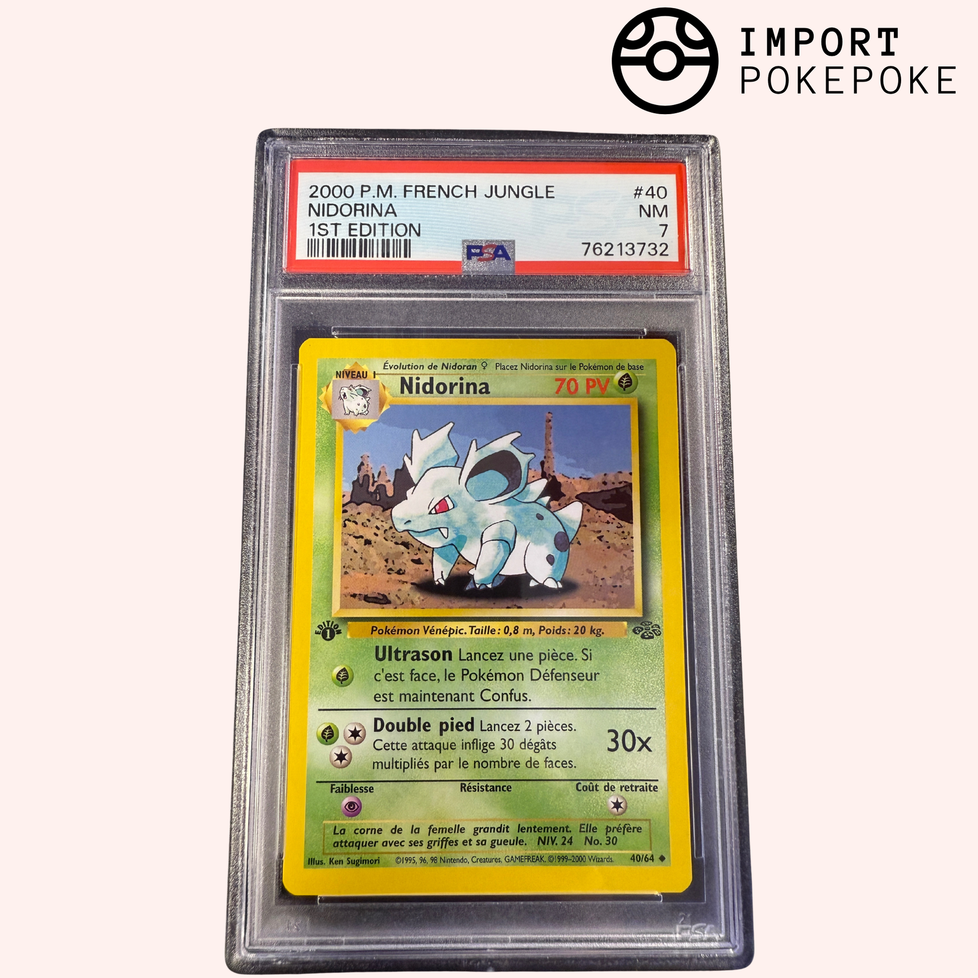 cyclizar ex pokemon card value Pokemon Card Knogga 39/64 Jungle German – SHPNPokestore main image 1