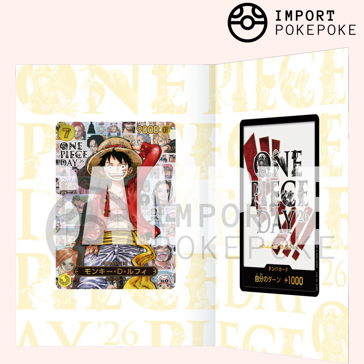 Premium Card Collection One Piece Card Game - ONE PIECE DAY’26 - Édition limitée - Japonais