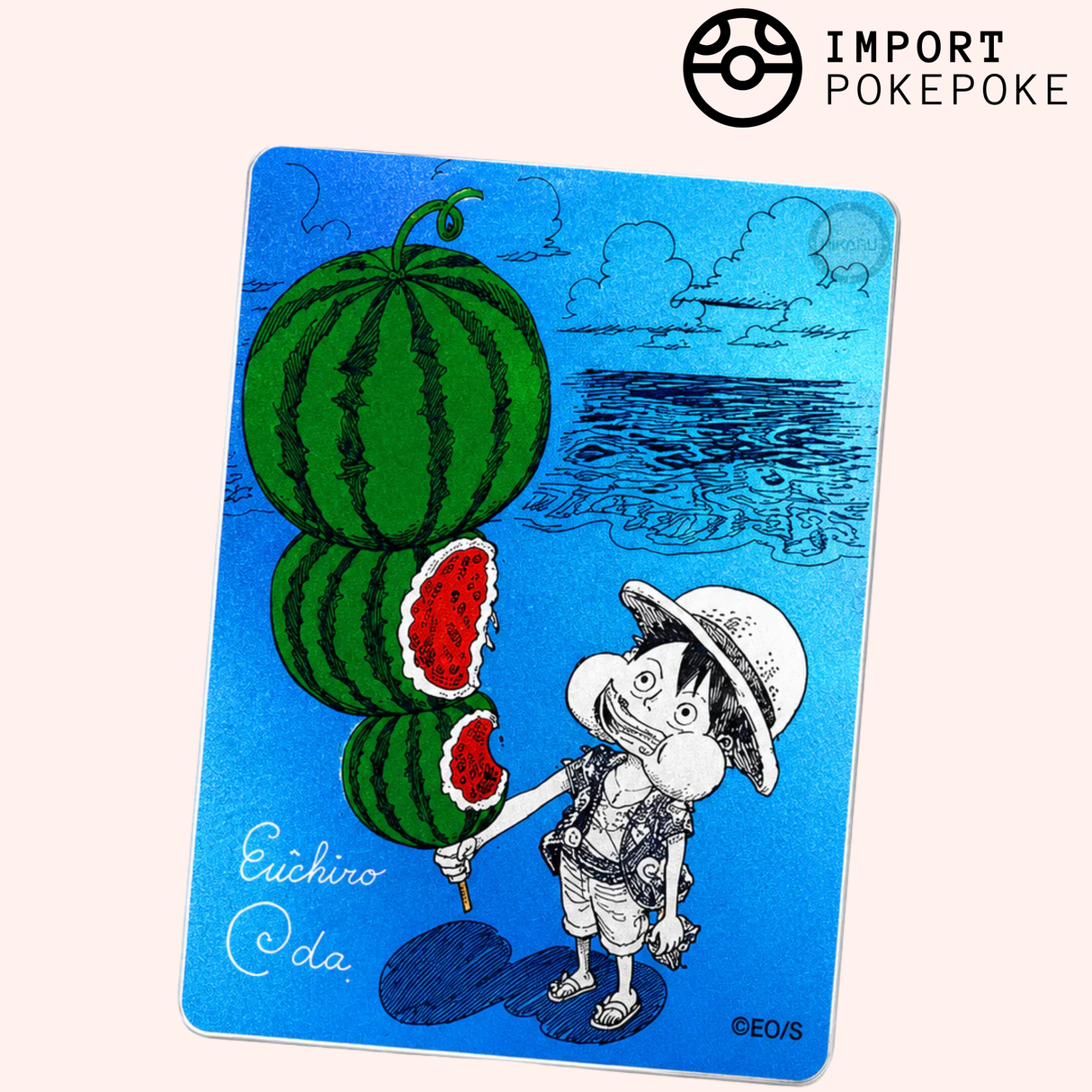 Carte One Piece Luffy Pastèque - Natsucomi 2026